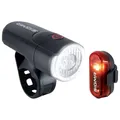 Simga Sport Aura 30 + Curve LED Lampen Set Scheinwerfer Rücklicht Fahrrad