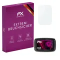 atFoliX Glasfolie kompatibel mit TomTom Rider 550 Panzerfolie, 9H Hybrid-Glass FX Schutzpanzer Folie