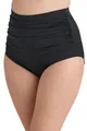 Miss Mary of Sweden Maya Bikinihose hohe Taille 48 Schwarz