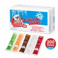 BUSSY WASSEREIS 200 STÜCK MIX SCHLECK DRINKS 200 X 40ML Vorratskarton