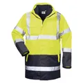 Safestyle *SPENCER* 4-IN-1 WARNSCHUTZPARKA GELB/MARINE (S) (204087)