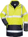 Safestyle Warnschutz-Parka "Spencer", 1 Stück, Größe S, gelb/marine, 23548-S