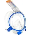 Mares Sea VU Dry+ - Schnorchelmaske - Gr. L-XL - blue/clear
