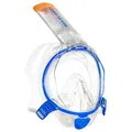 Mares - Sea Vu Dry + - Taucherbrille Gr L/XL blau/ clear