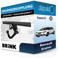 BRINK Anhängekupplung abnehmbar passend für Renault Scenic 08.2016-05.2018 neu