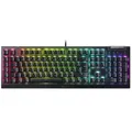 Razer BlackWidow V4 X – Mechanische Gaming-Tastatur Chroma RGB (mechanische Schalter, grün, 6 dedizierte Makro-Tasten, ABS-Tasten) FR-Layout | Schwarz