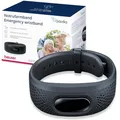 Beurer – Gardia Notrufarmband mit Sturzerkennung, innovatives Notrufsystem aus Armband und App, Sprachverbindung im Notfall 24h Notrufservice Zuhause & unterwegs, alle Vorteile mit dem ABO Ihrer Wahl