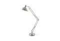 Lindby Stehlampe Leia, Metall, Chrom IP20, 1 x 15 W LED
