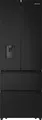 Hisense RF632N4WFE - French Door mit 5 Jahre Garantie, Schwarz, 485 L, ca. 70 x 200 cm