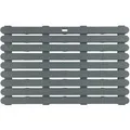 Wenko Badematte Indoor & Outdoor 50 cm x 80 cm Grau