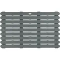 Badematte Indoor & Outdoor Grau, 50 X 80 Cm, 50 X 80 Cm, Grau, Kunststoff Grau - Grau - Wenko
