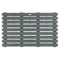 WENKO Badematte grau 50,0 x 80,0 cm