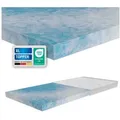 ARBD, Topper ARBD Classic XL 10cm Topper - 10 cm Höhe, für alle Bettarten geeignet, 10 cm hoch, Beidseitig nutzbar, abnehmbar und waschbar 90 cm x 200 cm x 10 cm