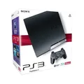 PS3 / Playstation 3 - Konsole Slim 120GB #schwarz + Original Controller mit OVP