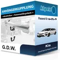 G.D.W. Anhängekupplung abnehmbar passend für Kia Cee'd Sporty Wagon (Kombi) 18-