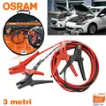 Kabel Start Batterie 300A Osram Mit Klemmen Autos und Motorräder 6V 12V 3M