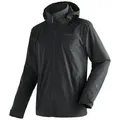 Maier Sports Regenjacke Metor rec M Herren Jacke mit Kapuze, Windjacke wasserdicht atmungsaktiv, Reg. Fit schwarz XXL (58)