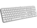 LOGITECH MX Keys S für Windows PC, Linux, Chrome, Mac, Tastatur, Sonstiges, kabellos, Pale Grey