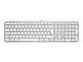 Logitech Tastatur MX Keys S, 920-011566, hellgrau, Bluetooth, mit Beleuchtung
