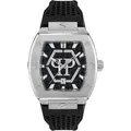 Herrenuhr PHILIPP PLEIN THE HEXAGON PHANTOM PWPUA0524 Silikon Schwarz