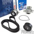 BOSCH Zahnriemen + Rollen + GRAF Wapu für OPEL Astra G H J Corsa D 1.6 1.8