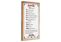 Roomando Holzbild Holzschild Spruch 20x30cm Kind denk immer daran deine Mama