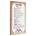 Holzschild Spruch 20x30cm Kind denk immer daran deine Mama