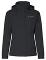 VAUDE Damen Fahrrad Regenjacke Escape Bike Warm, wärmend, wasser- und winddicht, atmungsaktiv, black, 40