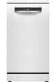 Bosch SPS4HKW49E Serie 4 Standgeschirrspüler, 45 cm breit, 10 Maßgedecke, Silence, Extra Trocknen, 3-fach Rackmatik, weiß, E
