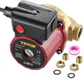 SucceBuy Hochdruck Wasserpumpe 50 L/min, Druckerhöhungspumpe 220 V, Wasserpumpe Hochdruckmembran 6 m, Erhöhungspumpe mit Leisem Betrieb und Drei-Gang-Zyklusschalter, für Stadtgebäude, Häuser