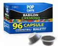 96 Kapseln kompatibel mit Bialetti Pop Caffe' Mischcreme