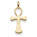 Anhänger ägyptisches Kreuz Leben & Wiedergeburt aus 585 Gold Gelbgold 31x15mm