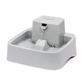 PetSafe - Drinkwell Haustierbrunnen - Trinkstation für Katzen & Hunde mit Freifall-Wasserstrom & Anpassbarem Wasserfluss - Fördert die Hydration & Schützt Empfindliche Schnurrhaare - 1/2 Gallon