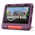 Amazon Fire HD 8 Kids-Tablet 2024, violett für Kinder von 3 bis 7 Jahre, 2 Jahre Sorglos-Garantie, kindgerechte Hülle, 8-Zoll-HD-Display, 32GB