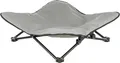 TRIXIE Camping-Bett - beige/schwarz - 88 × 32 × 88 cm