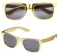 W WIDMANN MILANO Party Fashion – Brille Metallic, Partybrille, Accessoire für Karneval & Mottoparty