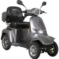 GreenStreet Elektromobil E-Mover Deluxe 1000 W 20 km/h dunkelgrau inkl. Topcase