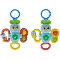 Simba Greifling ABC Multifunktionsfalter, Mehrfarbig, Kunststoff, 12.50x20x6 cm, unisex, Geräuscheffekte, Musik, Spielzeug, Babyspielzeug, Greiflinge
