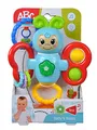 Simba ABC Multifunktionsfalter – Interaktives Babyspielzeug mit Licht, Sound, Drehball, Plopper, Ringen & Clip zur Befestigung, sensorisches Motorikspielzeug, 20 cm, ab 0 Jahren