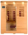 Deluxe Infrarotsauna WHAREDSUN-L Infrarot Wärmekabine Infrarotkabine Sauna