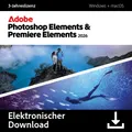 Adobe Photoshop & Premiere Elements 2026 (1 User, 1 Geräte/User, 36 Monate) (30013288)