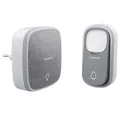 Thomson Smart Home Türklingel KINETIC HALO Funkgong 513133 (batterielos, mit Namensschild)