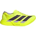 adidas adizero Adios Pro 4 Wettkampfschuh Herren - neongelb, lila, Größe 44 2/3 (auch verfügbar in 42, 42 2/3, 44, 45 1/3, 46, 46 2/3)