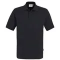 HAKRO Pocket-Poloshirt Top schwarz, 2XL