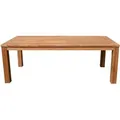 Garden Pleasure Gartentisch Pala Rechteckig Natur 100 cm x 220 cm