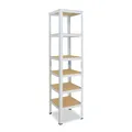 shelfplaza HOME 200x60x60cm Schwerlastregal Garage Hobby Lager Keller Werkstatt
