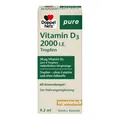 DOPPELHERZ Vitamin D3 2000 I.E. pure Tropfen 9,2 ml