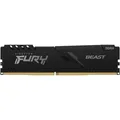 Kingston FURY Beast - DDR4 - Modul - 8 GB - DIMM 288-PIN - 3600 MHz / PC4-28800 - CL17 - 1.35 V - ungepuffert - non-ECC - Schwarz