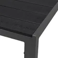 Aluminium Gartentisch anthrazit/schwarz WPC Gartenmöbel Esstisch 160x90cm