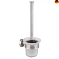 Klobürste Toilettenbürste WC Bürstenhalter Garnitur ohne Bohren Klobürstenhalter